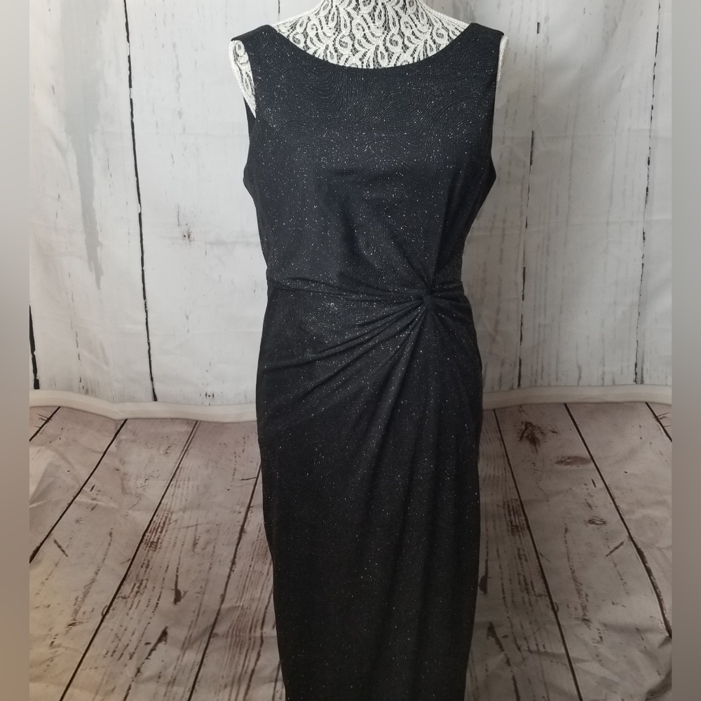 Calvin Klein black sparkly dress